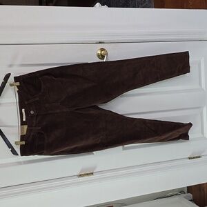 NWT Levi's 721 High Rise Skinny Brown  Corduroy Pants Jeans Size 33 x 30